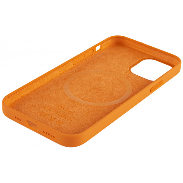 Фото - Чохол для смартфону Apple iPhone 12/12 Pro Silicone Case with MagSafe - Kumquat (MHKY3)