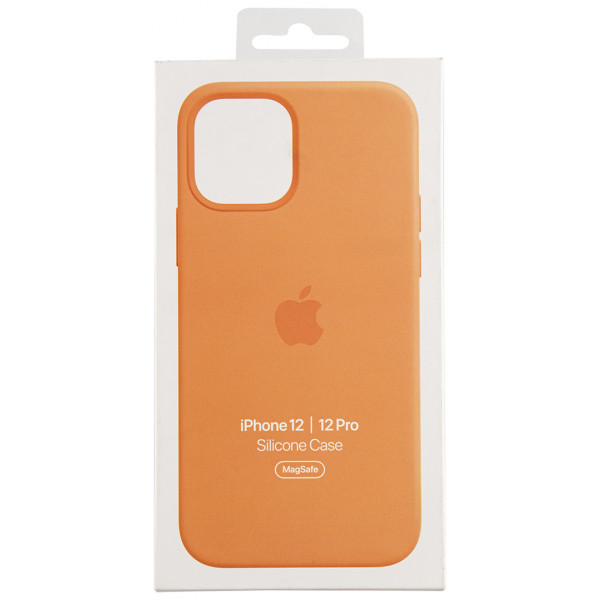 Фото - Чохол для смартфону Apple iPhone 12/12 Pro Silicone Case with MagSafe - Kumquat (MHKY3)