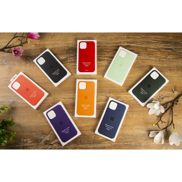 Фото - Чохол для смартфону Apple iPhone 12/12 Pro Silicone Case with MagSafe - Pink Citrus (MHL03)