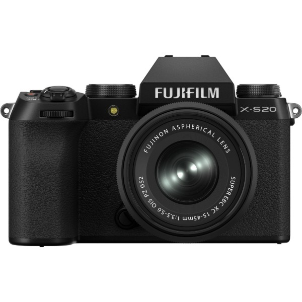 Фото - Фотокамера бездзеркальна Fujifilm X-S20+ XC 15-45mm F3.5-5.6 Kit Black (16781917)