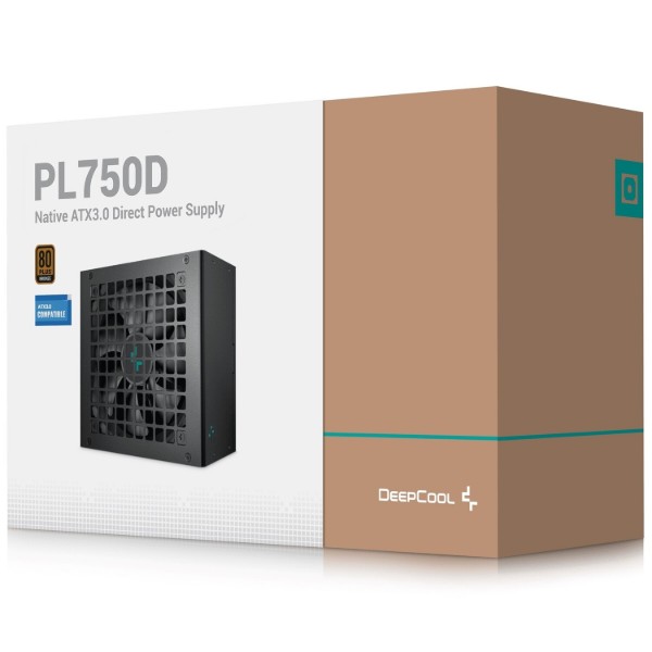 Фото - Блок питания для ПК Deepcool PL750D 750W (R-PL750D-FC0B-EU-V2)