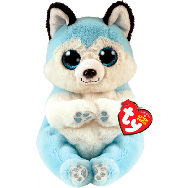 Фото - М'яка іграшка глазастик TY Beanie Babie Хаскі "HASKY" (40540)