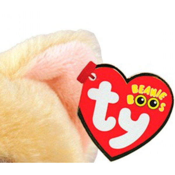 Фото - М'яка іграшка глазастик TY Beanie Boos Собачка "HONEYCOMB" 15см (36571)