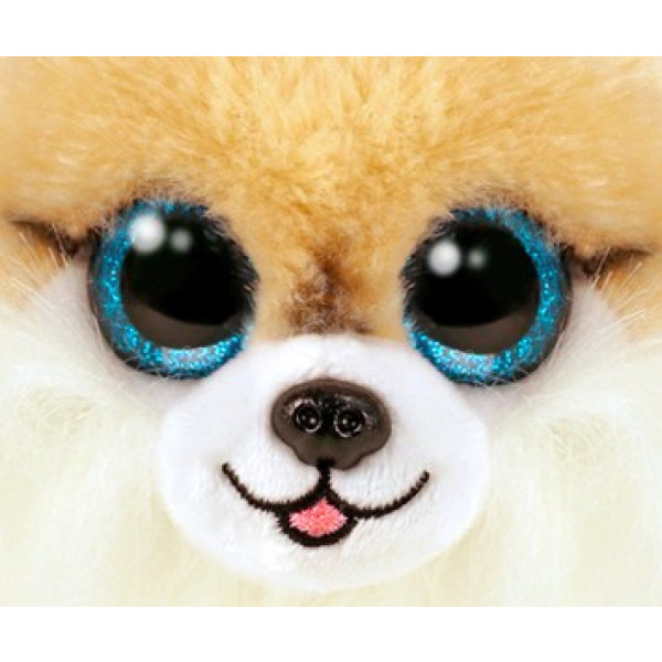 Фото - М'яка іграшка глазастик TY Beanie Boos Собачка "HONEYCOMB" 15см (36571)