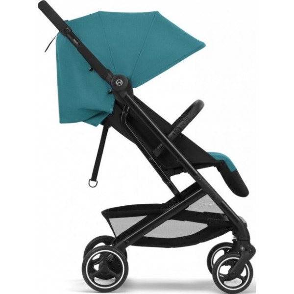 Фото - Коляска прогулочная Cybex Beezy River Blue turquoise с бампером (521000619)