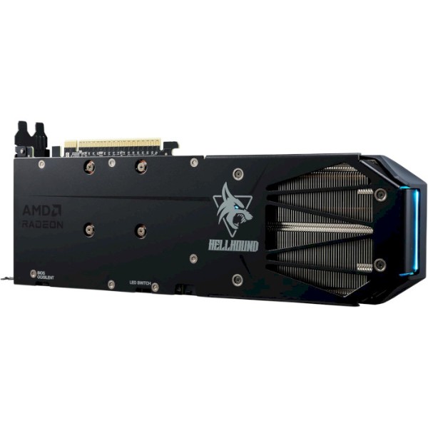 Фото - Видеокарта PowerColor AMD Radeon RX 9060 XT 16GB GDDR6 Hellhound (RX9060XT 16G-L/OC)