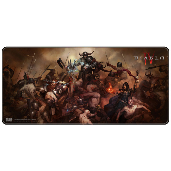 Фото - Килимок для миші ігровий Diablo IV Heroes mousepad, XL (FBLMPD4HEROES21XL)