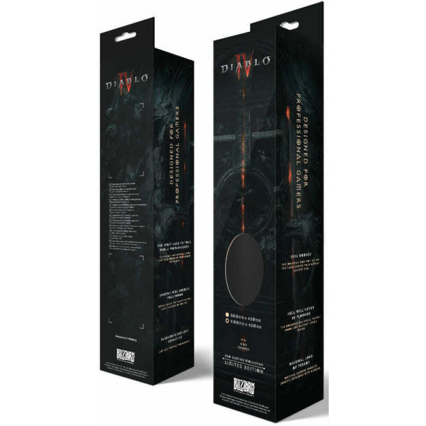 Фото - Килимок для миші ігровий Diablo IV Heroes mousepad, XL (FBLMPD4HEROES21XL)
