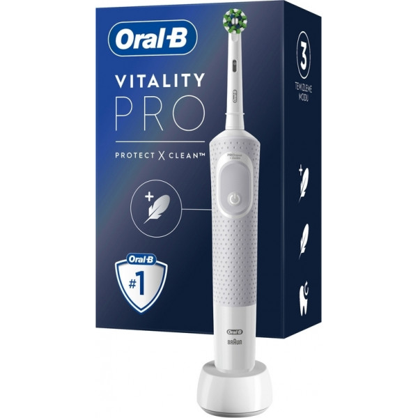 Фото - Зубная щетка электрическая Oral-B Braun Vitality D103.413.3 Protect x clean типу 3708 White