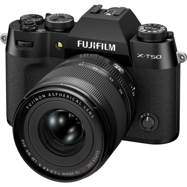 Фото - Фотокамера бездзеркальна Fujifilm X-T50 + XF16-50mmF2.8-4.8 R LM WR Kit Black (16828478)