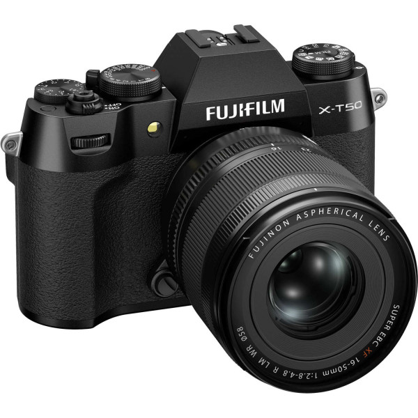 Фото - Фотокамера бездзеркальна Fujifilm X-T50 + XF16-50mmF2.8-4.8 R LM WR Kit Black (16828478)
