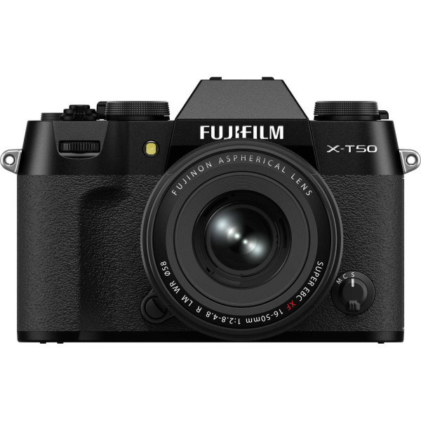 Фото - Фотокамера бездзеркальна Fujifilm X-T50 + XF16-50mmF2.8-4.8 R LM WR Kit Black (16828478)