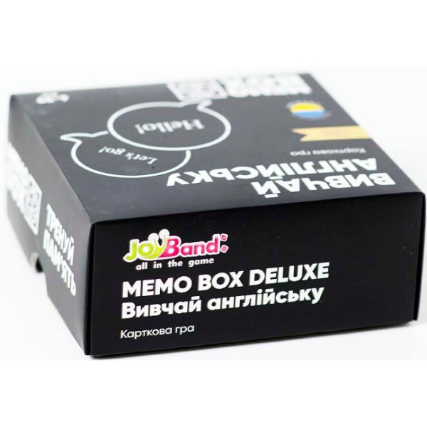 Фото - Настольная игра (8+) JoyBand-Bontoy MemoBox Delux Изучай английский (MBD104)