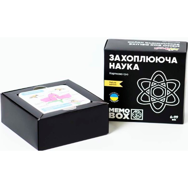Фото - Настольная игра (8+) JoyBand-Bontoy MemoBox Delux Захватывающая наука (MBD105)