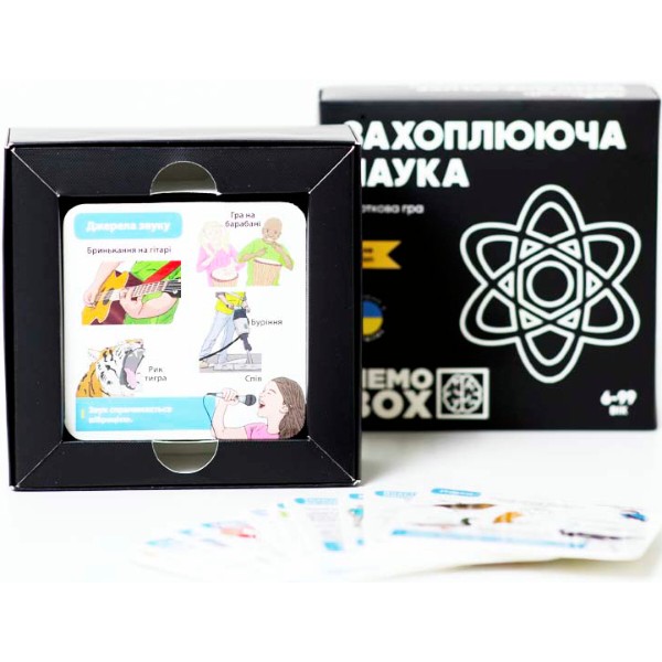 Фото - Настольная игра (8+) JoyBand-Bontoy MemoBox Delux Захватывающая наука (MBD105)