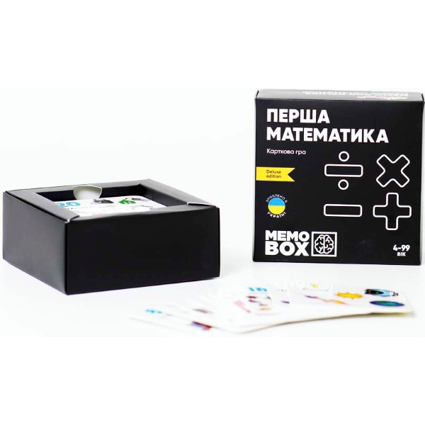Фото - Настольная игра (5-7 лет) JoyBand-Bontoy MemoBox Delux Первая математика (MBD101)