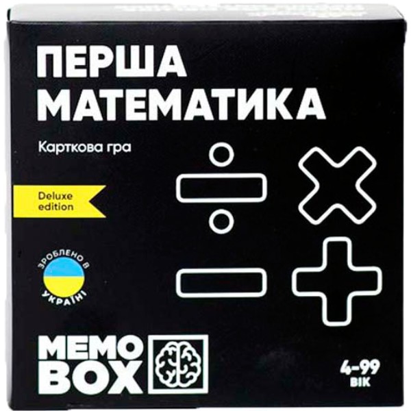 Фото - Настольная игра (5-7 лет) JoyBand-Bontoy MemoBox Delux Первая математика (MBD101)