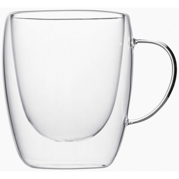 Фото - Набор чашек с двойными стенками Ardesto 300 мл 2 шт. (AR2630GHP)