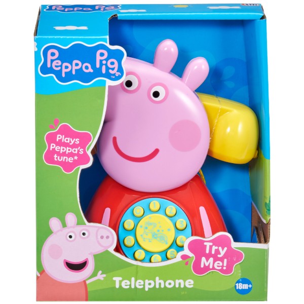Фото - Інтерактивний гаджет Peppa Pig ТЕЛЕФОН ПЕПИ (1684687)