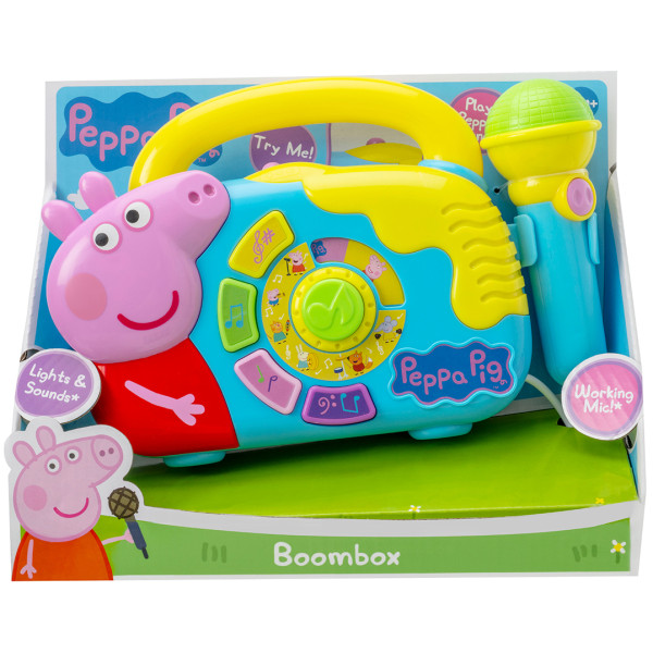 Фото - Інтерактивний музичний інструмент Peppa Pig БУМБОКС ПЕПИ (1684914)
