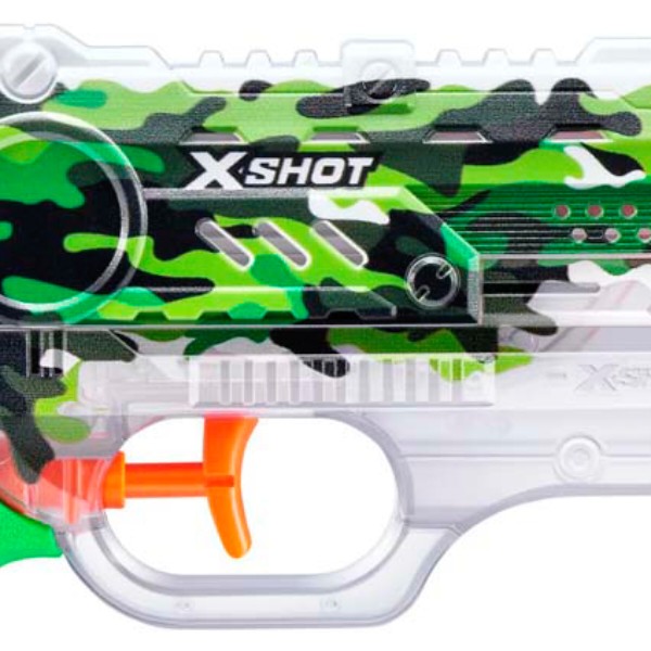 Фото - Водяной бластер ZURU X-Shot Fast FIill Sins Nano Jungle Camo (11853B)