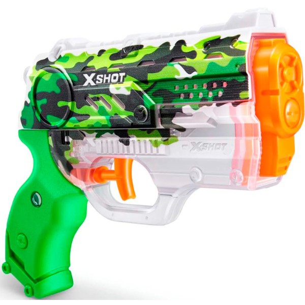 Фото - Водяной бластер ZURU X-Shot Fast FIill Sins Nano Jungle Camo (11853B)