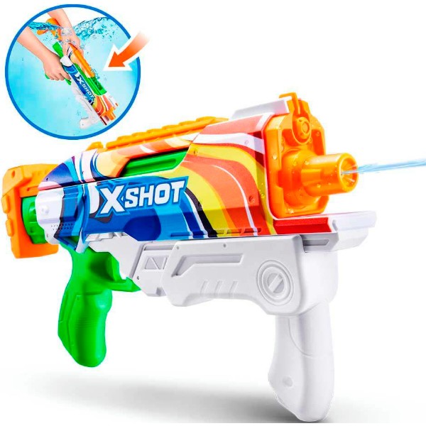 Фото - Водяной бластер ZURU X-Shot Fast FIill Sins Hyperload Malibu (11854B)