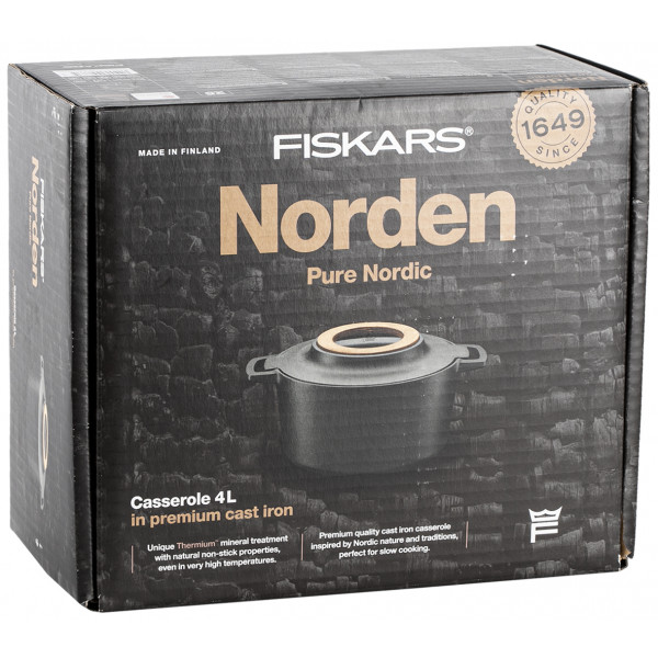 Фото - Каструля Fiskars Norden 4 л (1026565)