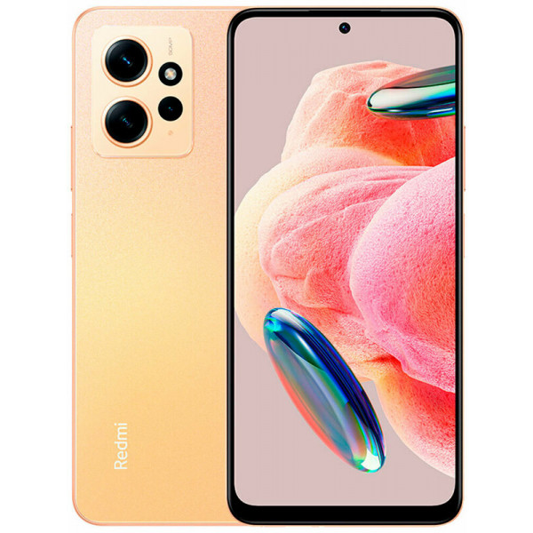 Смартфон Xiaomi Redmi Note 12 8/256Gb Sunrise Gold купити - ціна
