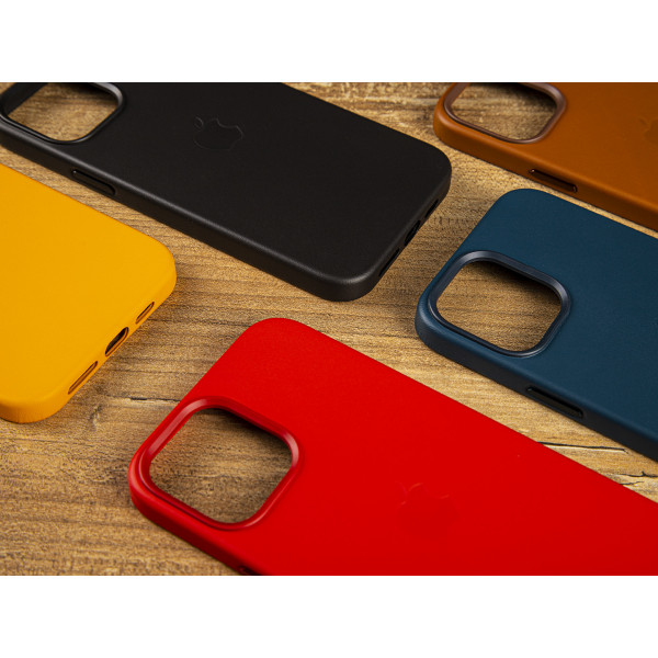 Фото - Чехол для смартфона Apple Leather Case with MagSafe - Saddle Brown iPhone 12 Pro Max (MHKL3)