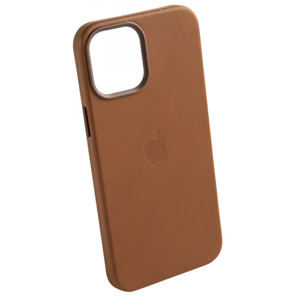 Фото - Чехол для смартфона Apple Leather Case with MagSafe - Saddle Brown iPhone 12 Pro Max (MHKL3)