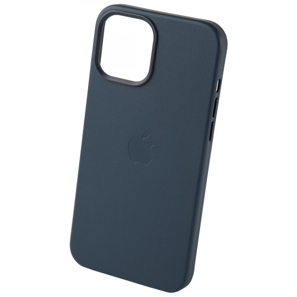 Фото - Чехол для смартфона Apple Leather Case with MagSafe - Baltic Blue iPhone 12 Pro Max (MHKK3)