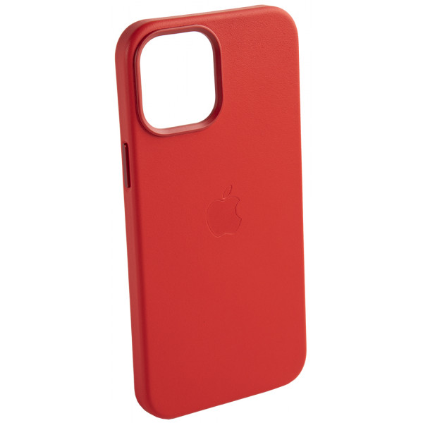 Фото - Чехол для смартфона Apple Leather Case with MagSafe - (PRODUCT)RED iPhone 12 Pro Max (MHKJ3)