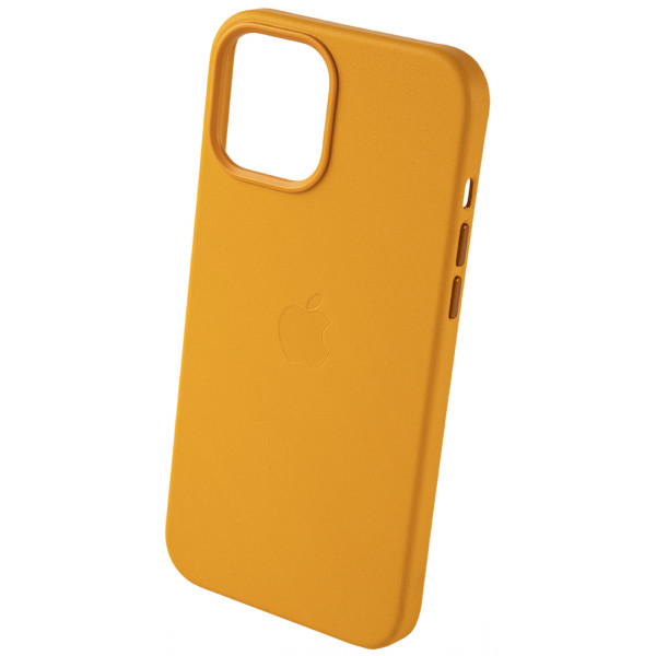 Фото - Чехол для смартфона Apple Leather Case with MagSafe - California Poppy iPhone 12 Pro Max (MHKH3)