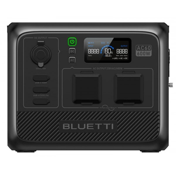 Фото - Зарядна станція універсальна Bluetti AC60 403Wh 600W