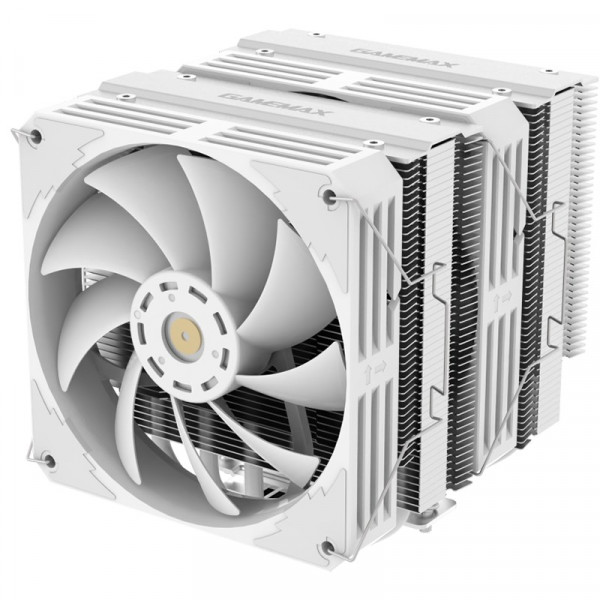 Фото - Процесорний кулер Gamemax Twin 600 White