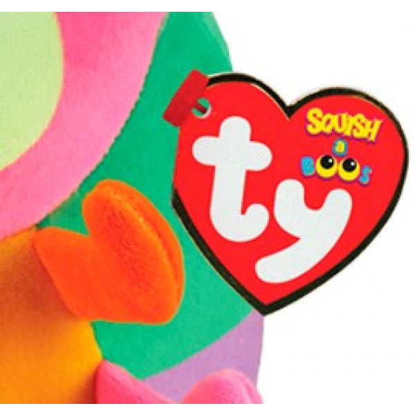 Фото - М'яка іграшка TY SQUISH-A-BOOS 39237 Жучок "CATERPILLAR" 20 см (39237)