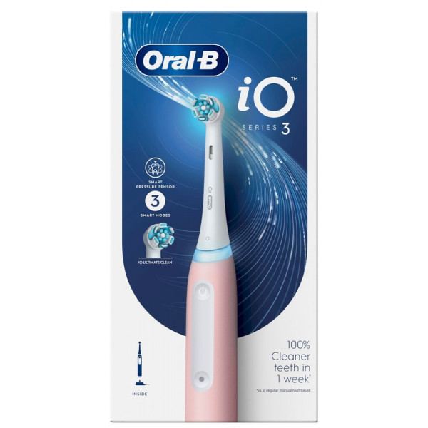 Фото - Зубна щітка електрична Oral-B Braun iO Series 3 iOG3.1A6.0 рожева