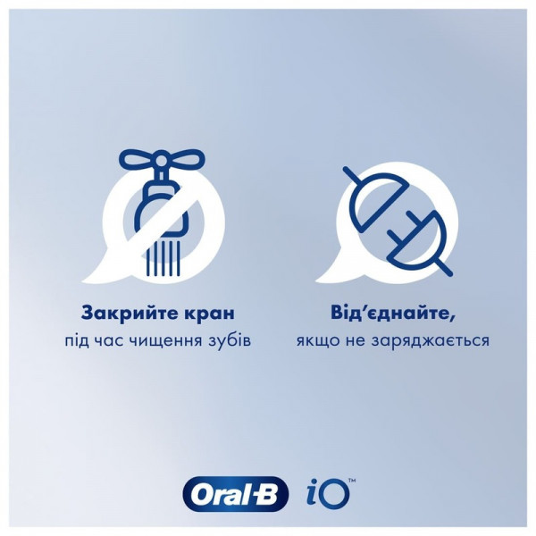 Фото - Зубна щітка електрична Oral-B Braun iO Series 3 iOG3.1A6.0 блакитна