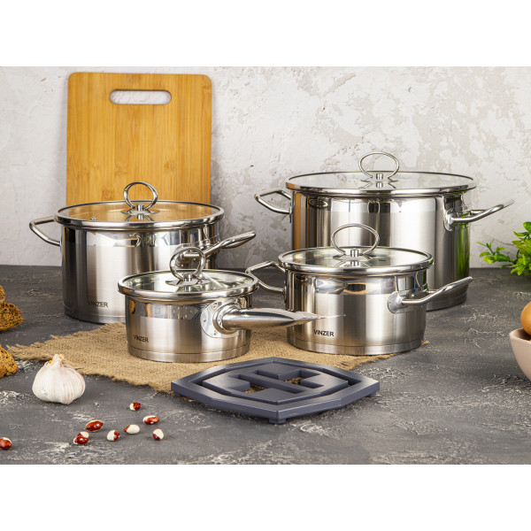 Фото - Набір посуду Vinzer 50040  Universum Compact 5 пр.