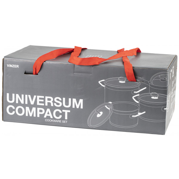 Фото - Набір посуду Vinzer 50040  Universum Compact 5 пр.