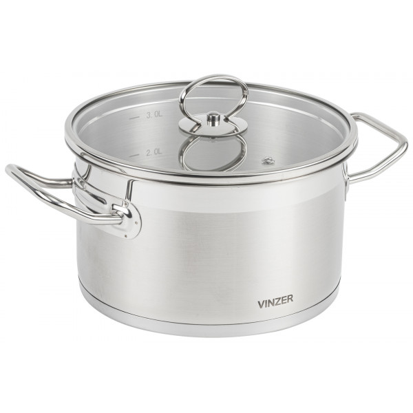 Фото - Набір посуду Vinzer 50040  Universum Compact 5 пр.