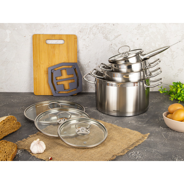 Фото - Набір посуду Vinzer 50040  Universum Compact 5 пр.
