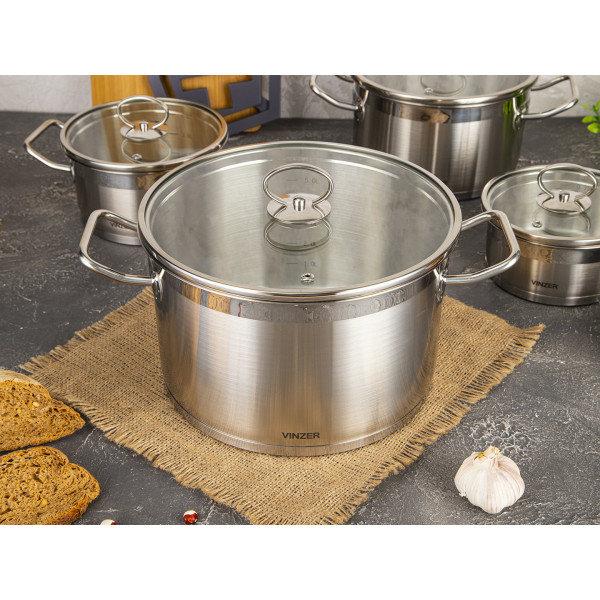 Фото - Набір посуду Vinzer 50040  Universum Compact 5 пр.