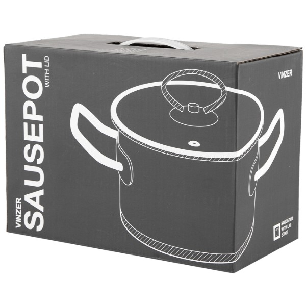 Фото - Кастрюля Vinzer 50062 Universum series 18 см 2,6 л