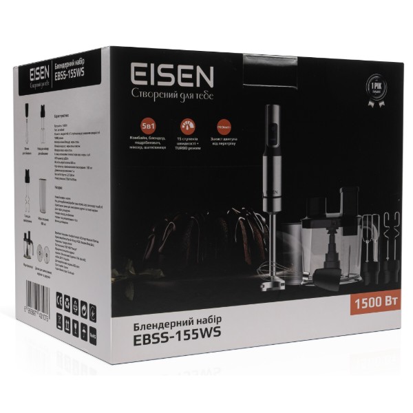 Фото - Блендер погружной EISEN EBSS-155WS