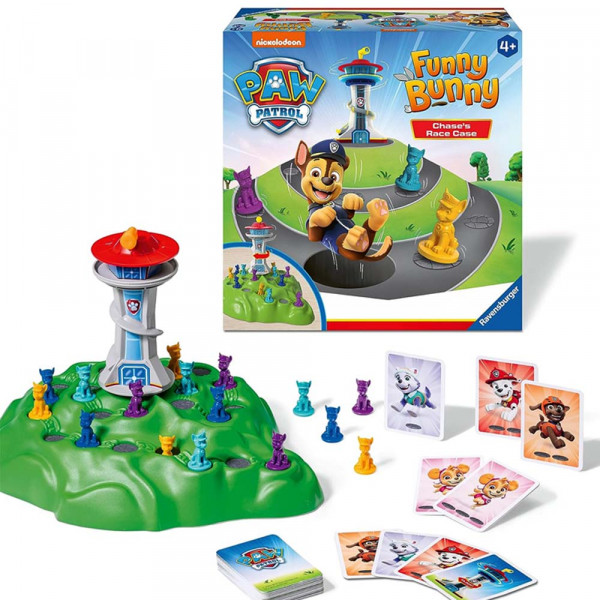 Фото - Настільна гра (5-7 років) Ravensburger Веселі перегони "Щенячий патруль" (20975)