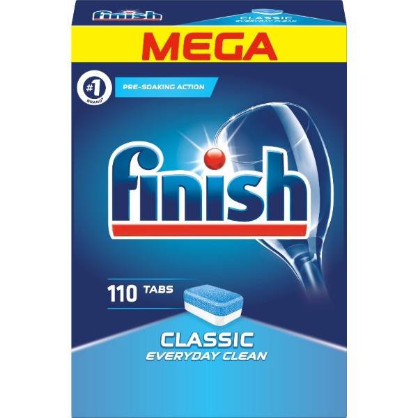 Фото - Таблетка для посудомоечной машины Finish CLASSIC 110таб