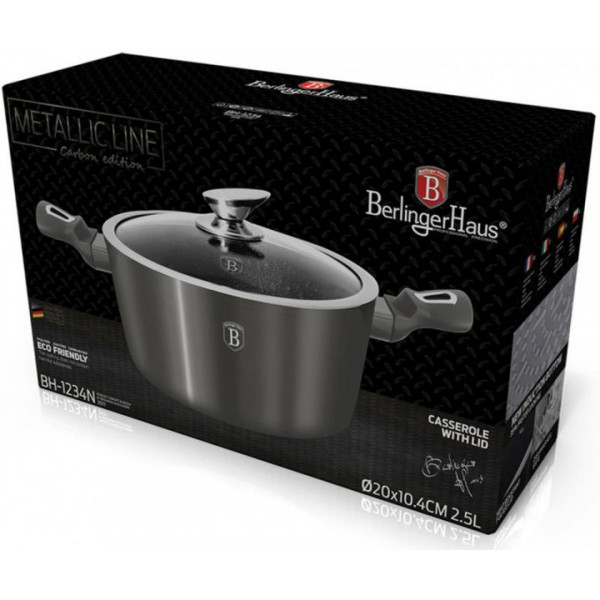 Фото - Каструля BerlingerHaus з кришкою 2.2 л (BH 1234N)