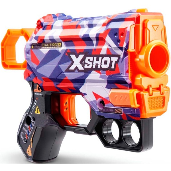 Фото - Бластер однозарядний ZURU X-Shot Skins Menace Malice, 8 патронів (36515M)